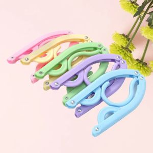10PCS Portable Folding Clothes Hangers Travel Accessories Foldable Clothes Drying Rack for Travel Business Trip Pants