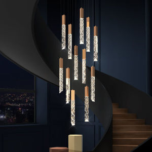 Crystal Line Indoor Chandelier