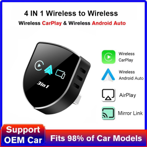 Cabin Care Baby Car Camera Wireless Carplay Adapter 1080P 150° Wide Angle Night Vision Back‑Seat Monitor Easy Install