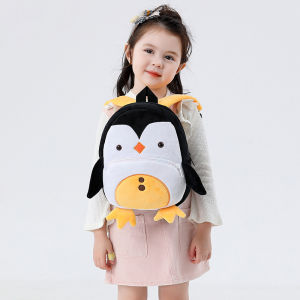 JIFANPAUL | Animal Cartoon Soft Backpack for Girls 2-5 Years Old