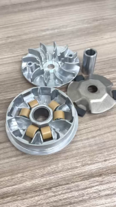 ชามเดิมใส่เม็ด ชุดชามข้างมอเตอร์ไซค์ GPX TUSCANY150 จีพีเอ็กซ์ ทัสคานี150 ชุดชามเดิม (ชามหน้า+ชามใบพัด+บู๊ช+เม็ด+หลังเต่า)