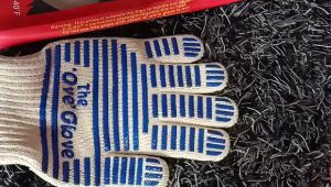 1Pcs 280℃ Sarung Tangan Oven Anti Panas Anti-slip Sarung Tangan Tahan Panas Untuk Memasak