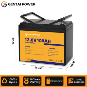 12V100AH LiFePo4 Battery With Bluetooth 10000 CyclesGrade A cells12V Solar System.6 Year Warranty