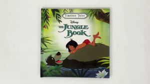Disney Timeless Tales The Jungle Book Hardcover Story Book For Kids To Read