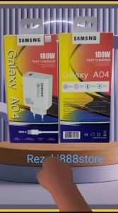 Charger for Samsng Galaxy A04 180W Support Fast Charging Quick Charge 3.0