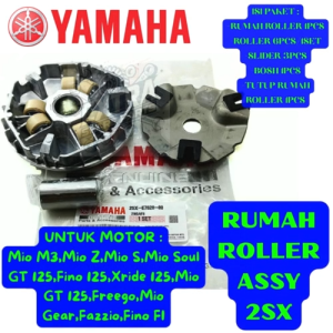 RUMAH ROLLER ASSY 2SX YAMAHA MIO FINO X-RIDE FREEGO FAZZIO PRODUK KUALITAS ASLI 100% ORIGINAL YAMAHA