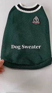 【KenCo】วิทยาลัยคอวี เสื้อสัตว์เลี้ยง แขนกุด เสื้อผ้าสูงสุด เสื้อแมว เสื้อสเวตเตอร์ ระบายอากาศดี XS-4XL