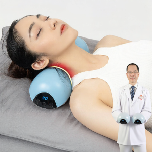 Heating and Pulse Massage Cervical Pillow