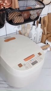 Penanak nasi Rice Cooker Kapasitas Besar 5L Rumah Multifungsi Nasi Listrik Cooker 220V