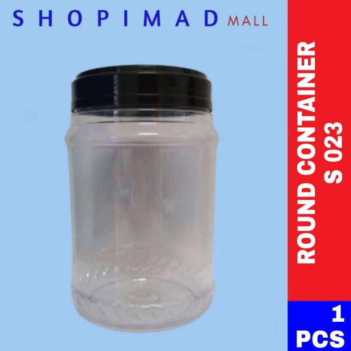 [S023] PLASTIC PET CONTAINER | BALANG KUIH & BISKUT | BOTOL PLASTIK ...