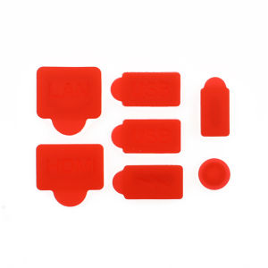1/2Set Silicone Dust Protector For PS5 Game Console Dust Proof Cover Antidust Plug for Playstation 5 Console