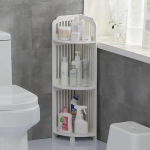 LUTUMEI | Bathroom Corner Storage Rack Multilevel Classification Large Capacity