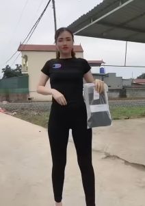 Quần legging nữ chất vải thun cotton co giãn thu đông mặc nhà co bigsize