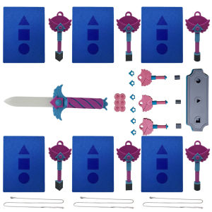 【New Arrival】 Creative 3D Printing Korean Game Cosplay Props Keychain Pendant Necklace for Fans of Tabletop Games