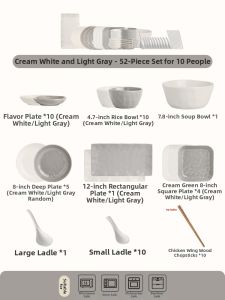 Mr.Snail | Nordic Simple Modern Tableware Set