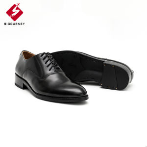 Giày Oxford Da Patent Hạn Chế Nhăn Đế Phíp Gỗ Cao Cấp SIGOUNREY SCC-14 Bảo Hành 18 Tháng