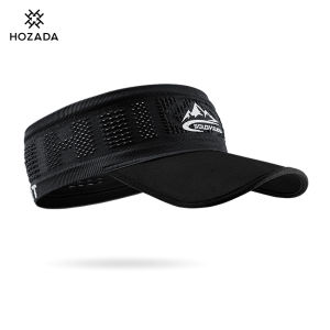 HOZADA หมวกกันแดดสำหรับหมวกตกปลากลางแจ้งหมวกชายหาดหมวกแก๊ปหมวกกันแดดแบบพกพาหมวกกันแดดลำลองหมวกแก๊ปหมวกหมวกป้องกันแสงแดดปีกกว้างหมวกป้องกันรังสียูวีสำหรับท่องเที่ยวกลางแจ้งฤดูร้อน