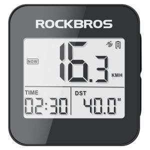 RockBros | Đồng Hồ Đo Tốc Độ GPS Chống Nước Màn Hình Lớn