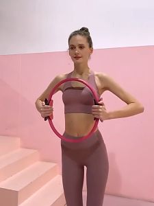 Fun Frog วงกลมโยคะ Pilates - วงกลมพิลาทิส อุปกรณ์ออกกำลังกายพิลาทิส อุปกรณ์โยคะ วงกลมพิลาทิส