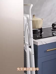 Multifunctional Movable Foldable Storage Rack