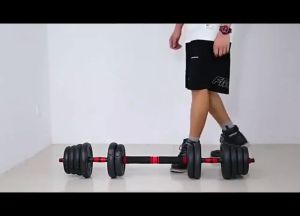 Dumbbell Set Spare Parts Dumbbell Handle Bar Dumbbell Rod Nut and Dumbbell Plates for 10-50KG Barbell Set 1-10KG Weight Plates for Dumbbell Set Gym Plates Dumbbell Replacement Parts