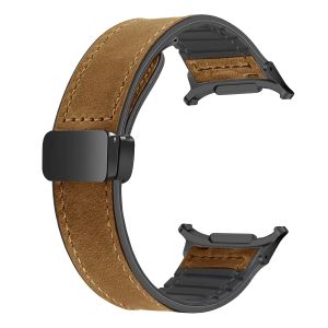 GEEKTHINK | Dây Đeo Đồng Hồ Samsung Galaxy Watch 7 Ultra 47mm Bằng Silicon Giả Da Có Nam Châm Tương Thích Với Galaxy Watch Correa