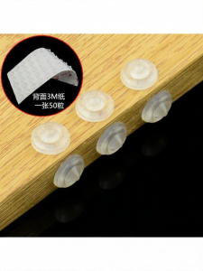 FENGHONGTAO | Miếng Đệm Chống Va Đập Silicone Giảm Ồn Dán Tự Dính