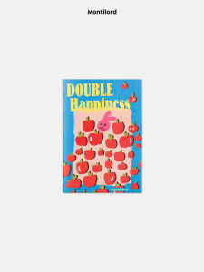 Montilord A5 Daily Planner Notebook Soft Cover Sewn Binding Thin Line Binding Rabbit Bear Apple High Aesthetic Value Notebook