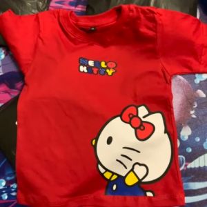 Kaos Anak Perempuan HELLO KITY usia 2-14th combat 30S