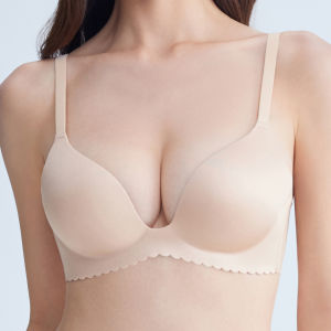 Invisible Strapless Breast Enlarging Bra One Piece