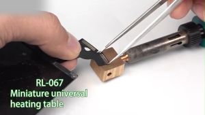 Universal Heating Plate Mini 3in1 Portable Bahan Tembaga Murni Untuk 936/210/T12 Series