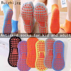 Ruizhijzg Infant Newborn Baby Toddler Anti-skid Socks Breathable Childrens playground Yoga indoor floor Home Wear Cotton Mens And Womens Socks
