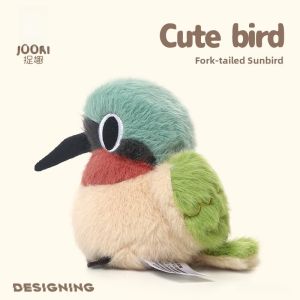 Cute Sunbird Plush Toy Sleeping Doll Pillow Girls Birthday Gift Rotatable 360 Degrees Soft PP Cotton Filled Fabric Toy