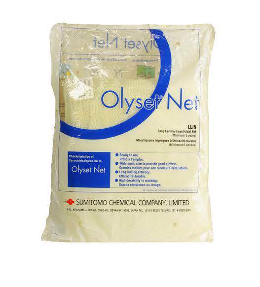 Japan’s Sumitomo Chemical Olyset Mosquito Net Permethrin Long Lasting