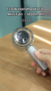 FLOW Handheld LED Mini Fan - 1800mAh