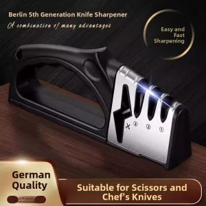 MONLEYTA | German High-End Multi-Functional Chefs Knife Sharpener Tool For Quick Grinding Of Kitchen Knives And Scissors Home Use
