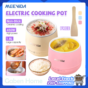 MEEVIDA Electric Rice Cooker 1.8L Multifunctional Smart Non-Stick Hot Pot Soup Pot Dormitory Cooking Periuk Nasi