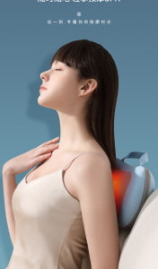 Neck Massager Multifunctional Massager Massager Pillow Kneading Massage Pillow with constant temperature hot compress Function for Home & Car. for use on Neck Shoulder Back Arms Legs & Calves