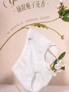 Silk Womens Briefs Breathable Cotton Underwear Antibacterial Comfortable Fit High Waist Triangle Panties Soft Cotton Yoke