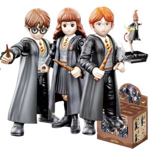 Harry Potter Building Block ประกอบของเล่น Hermione Jean Granger Ronald Bilius "Ron" Weasley Hedwig Action Figure เด็กของขวัญ