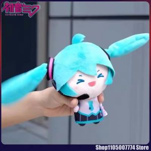 Hatsune Miku Double Ponytail Rotation Plush Doll Doll Bag Pendants Ornaments Decoration Plush Dolls Model Toy Birthday Gifts