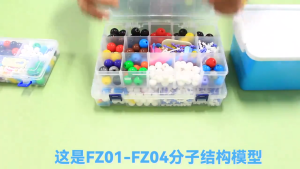 258PCS Molecular Structure Model High School Student Chemical Ball Stick Proportional Model Molecular Models