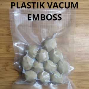 (ISI 100)PLASTIK VACUMM/VACUM BAG EMBOSSED/PLASTIK VAKUM MAKANAN EMBOS