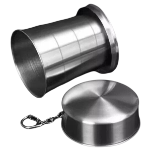 water bottle Stainless Steel Portable Collapsible Water Cup