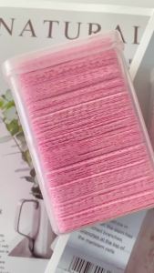 200PCS/Box Disposable Remover Cotton Pad Wipes Nail Polish Eyelashes Glue Cleaner Lint-Free Paper Pad Cleaning Manicure Supplies