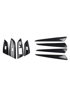 Right Hand Drive Carbon Fiber Pattern Interior Stickers for Honda Shuttle Fit Gk3 Gk5 14-20 Models Modification Decoration