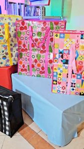 SOS Hang Bag Karung Miring 32x27x12/Goodie Bag/Tas Tenteng/Tas Karung