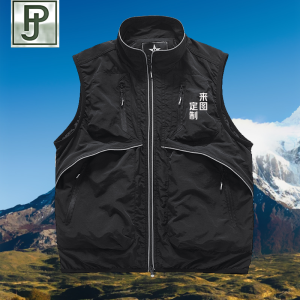 Nam Xuân Hè Nhẹ Thể Thao Câu Cá Áo Hai Dây Thoáng Khí Ngoài Trời Thoải Mái Nhiều Túi Phản Quang Chống Gió背心