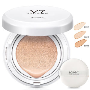 Korean Natural Beauty V7 Air Cushion Foundation Lightweight Moisturizing Brightening Concealer BB Cream for All Skin Types