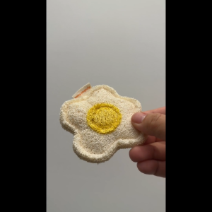 Kyndred Paws Loofah Dental Chew | Sunny Side Up